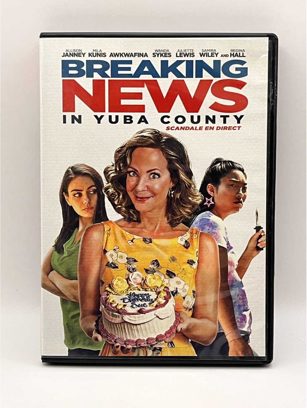Breaking News In Yuba County DVD Widescreen Allison Janney Comedy Region 1